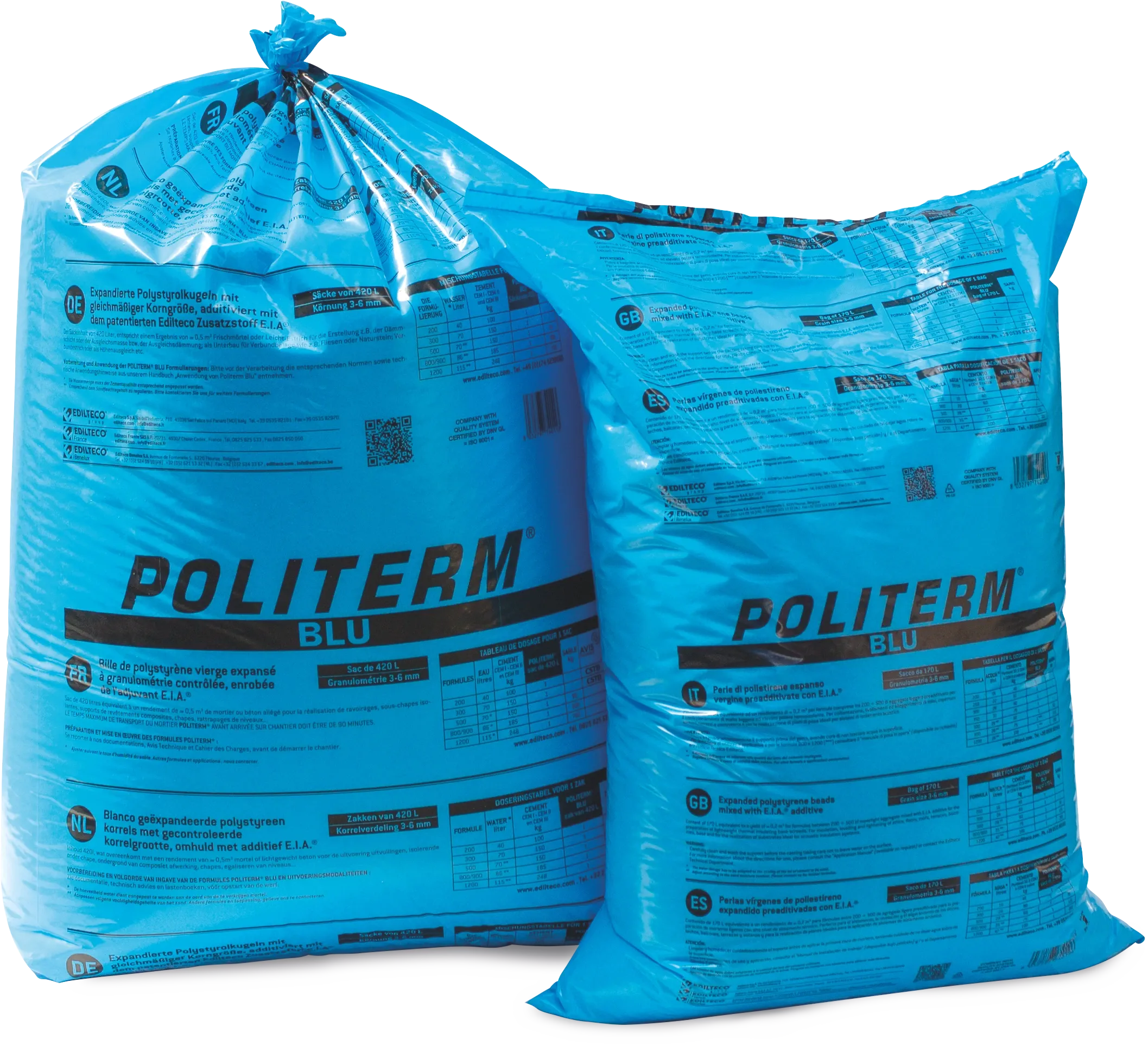 Politerm® Blu bags